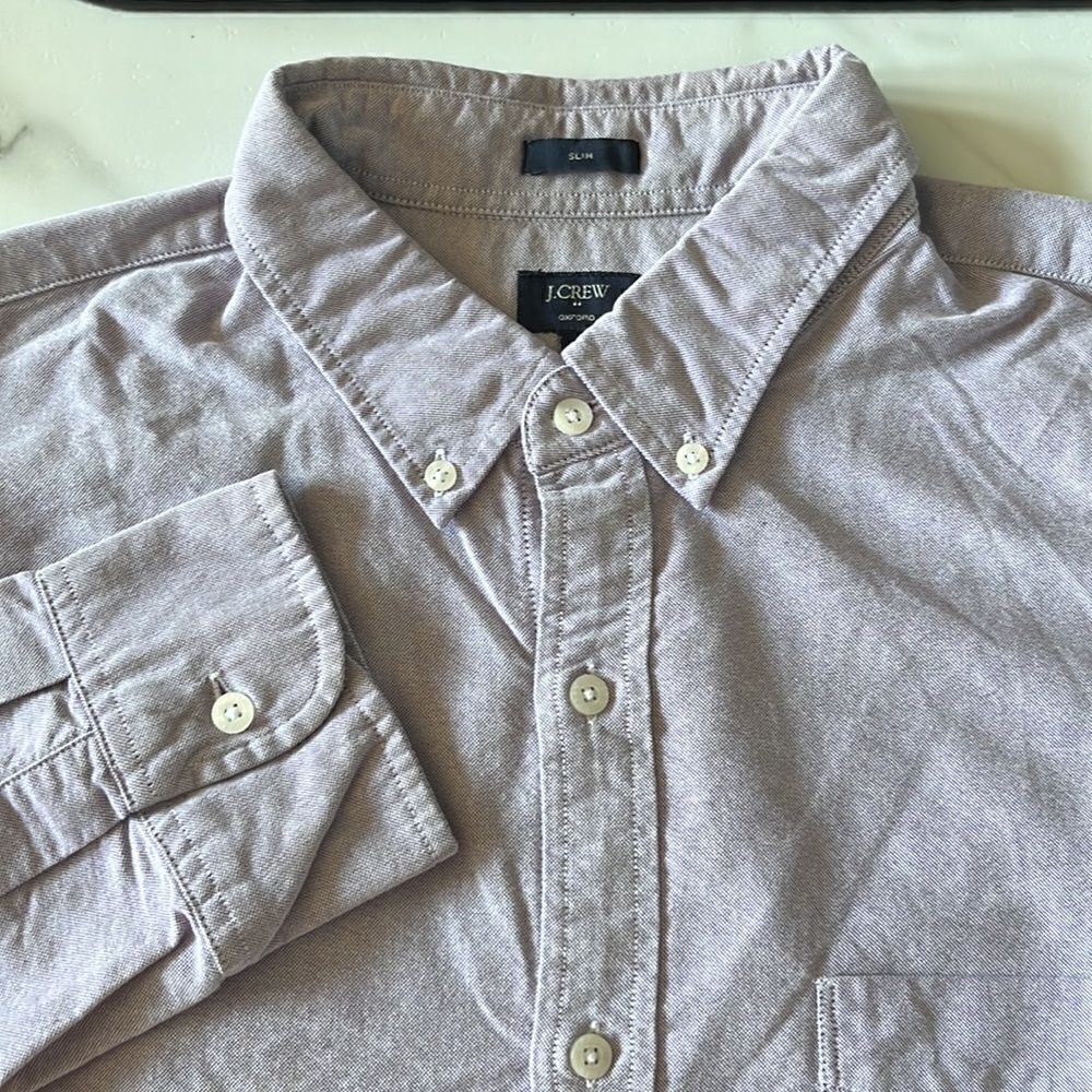 J. Crew Slim Oxford Button Down. Sz. XL - Picture 1 of 9